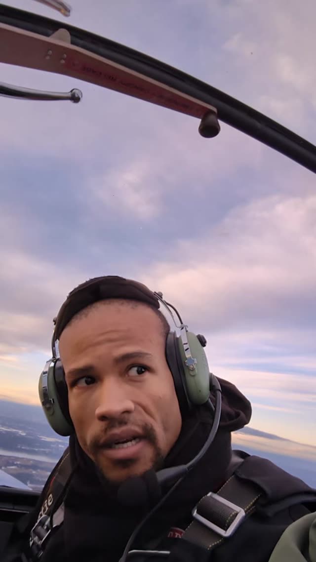 A CAP 10 over a frozen lake in Norway
